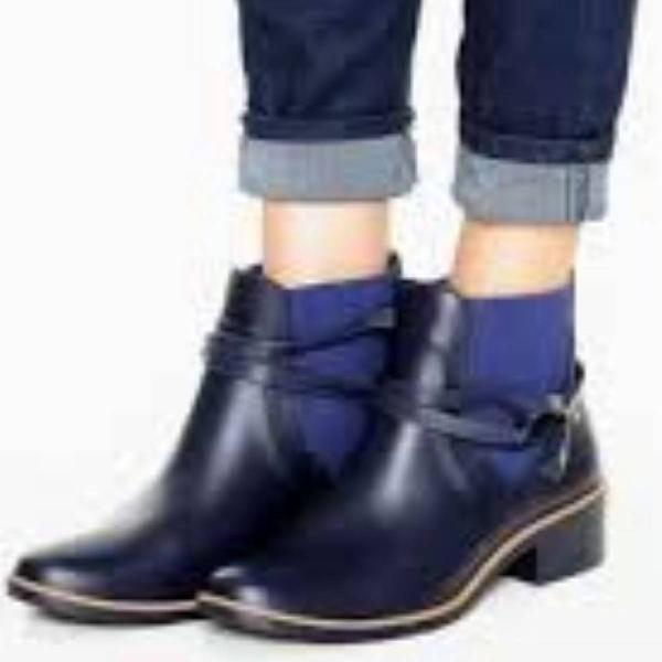 bota galocha colcci azul índigo