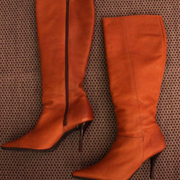 bota scarpin pizzare