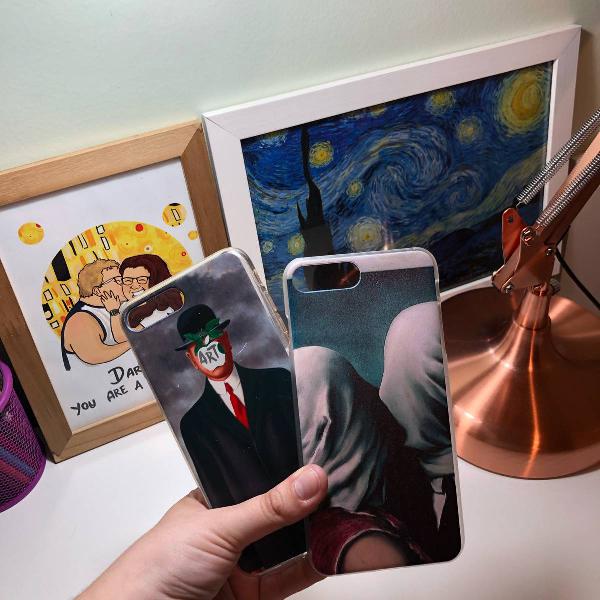 cases magritte para iphone 7/8 plus