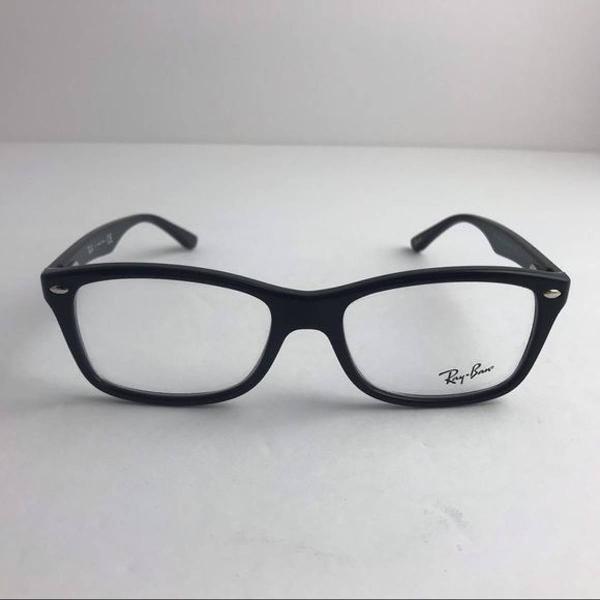 culos de grau ray ban rb5228 preto fosco