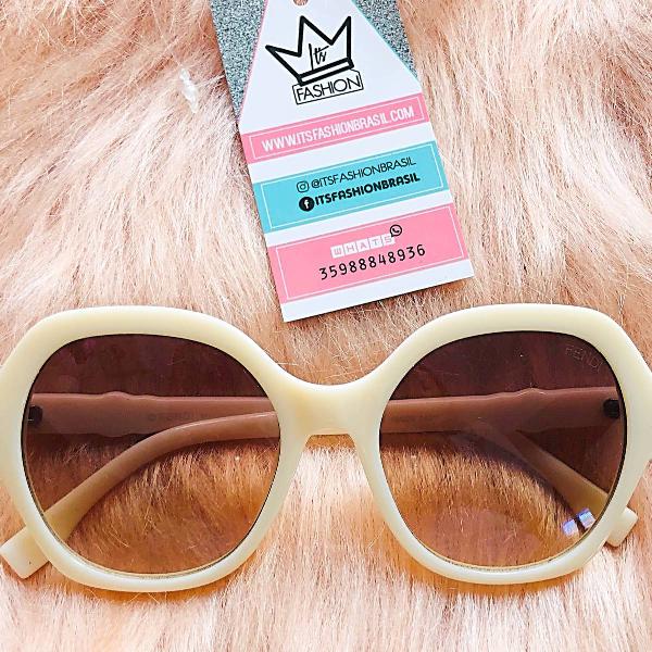 culos fendi off white lentes marrom