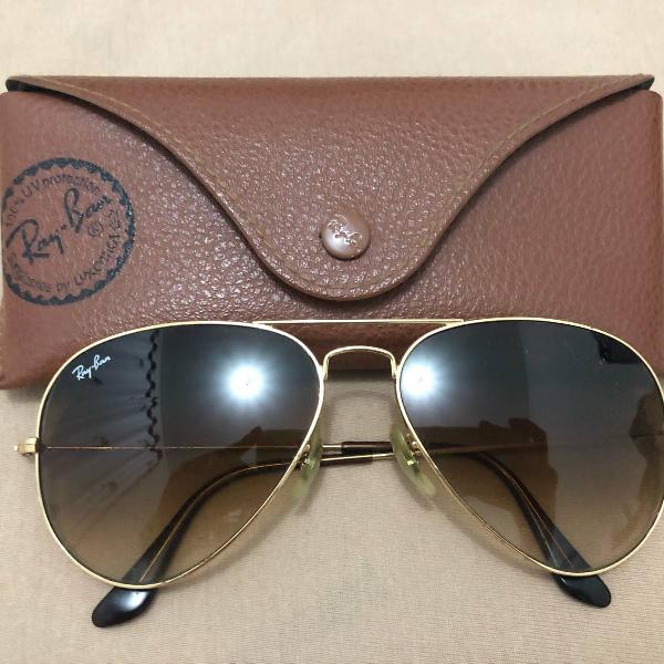 culos ray-ban - aviator large metal