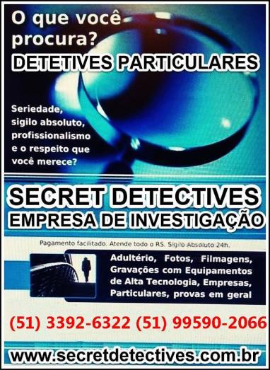 detetives, Secret Detectives, detetives em Porto Alegre
