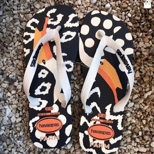 havaianas farm tucaníssimo muito rara oportunidade