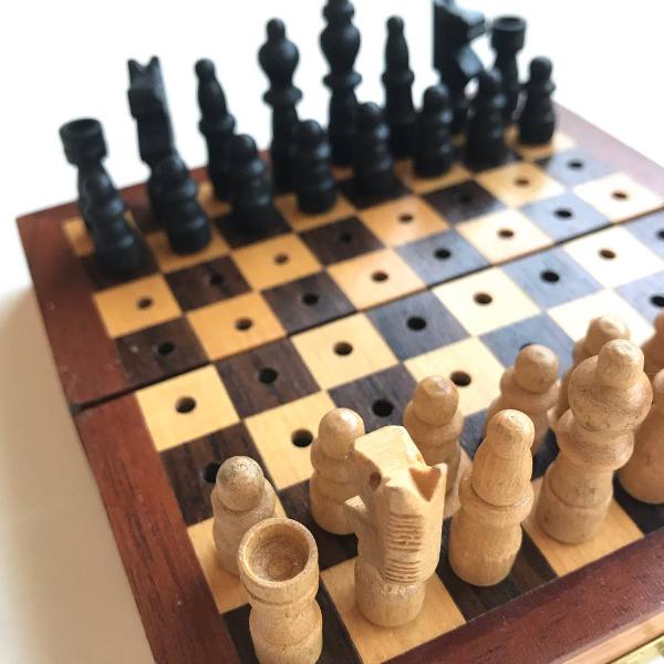 mini tabuleiro de xadrez
