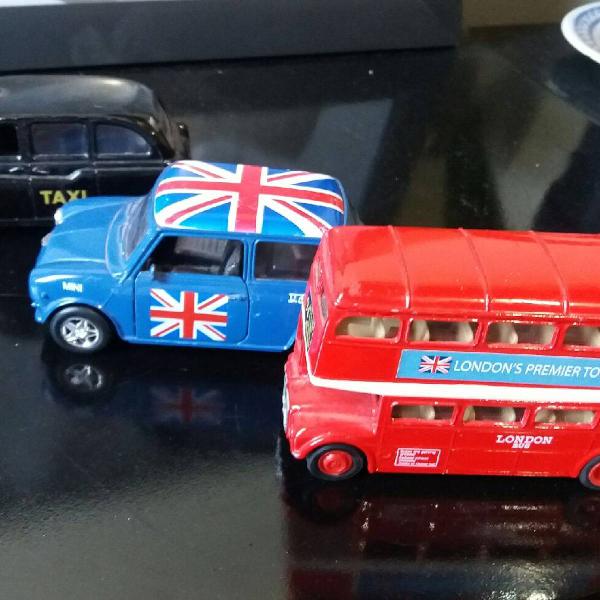 miniatura carros britânicos colecionador
