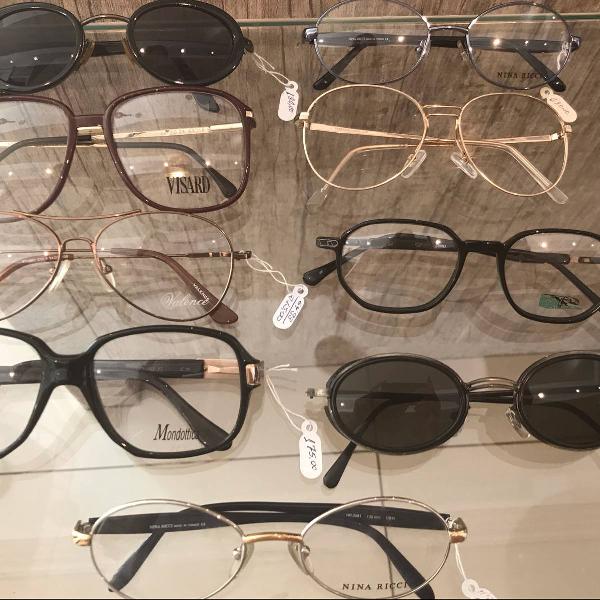 promoção: óculos nina ricci e visardi originais