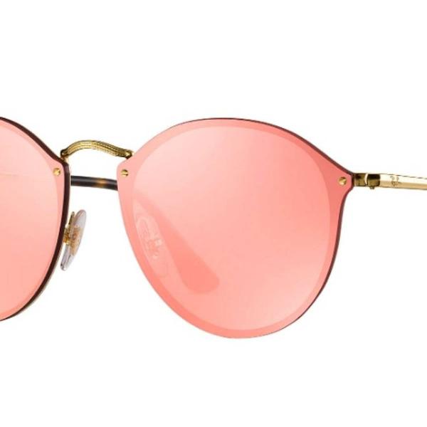 ray ban round blaze rose