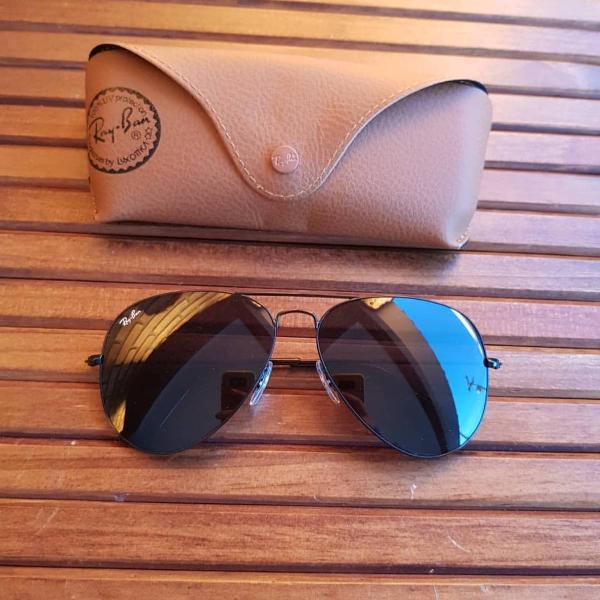 rayban aviador tradicional preto