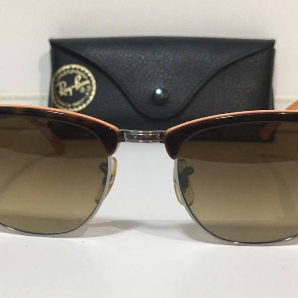 rayban clubmaster laranja