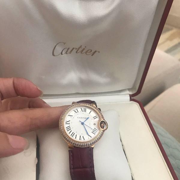 relógio cartier ballon bleu