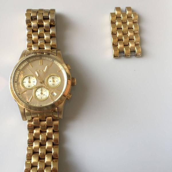 relógio dkny original dourado modelo ny4688