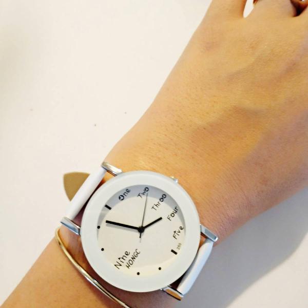 relógio feminino branco