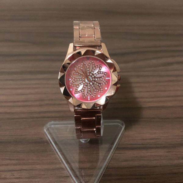 relógio feminino / rosa