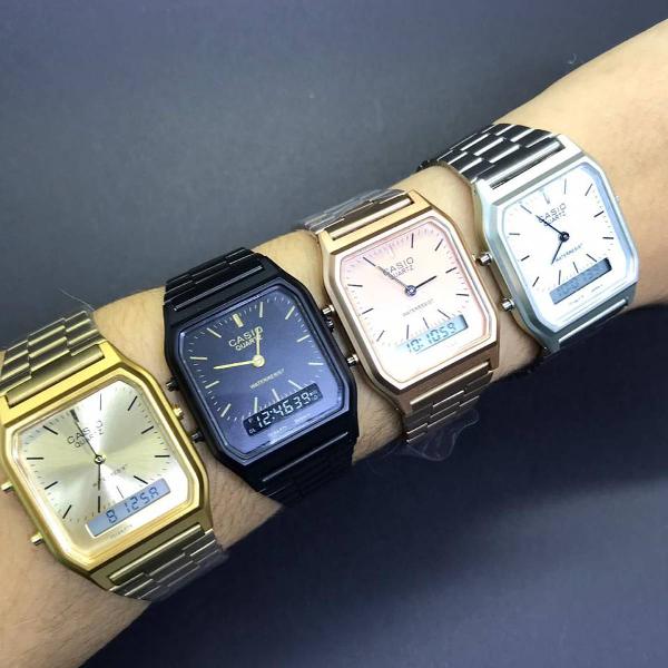 relogio casio unisex