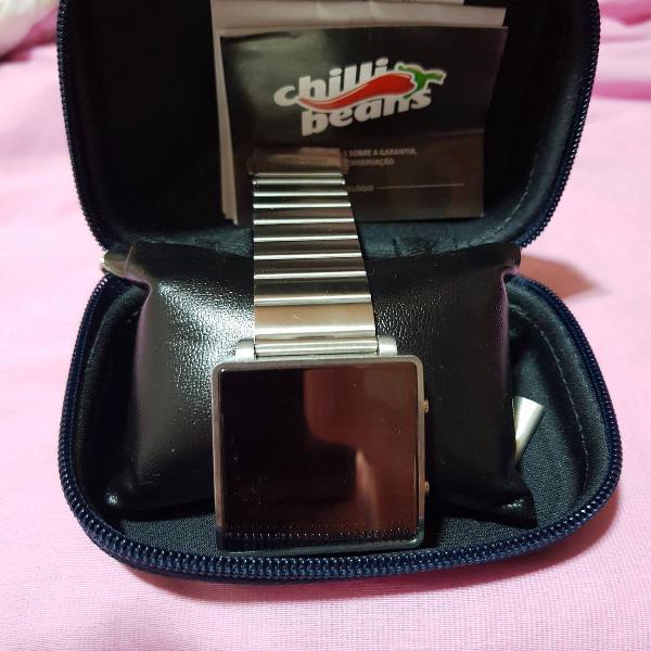 relogio chilli beans digital