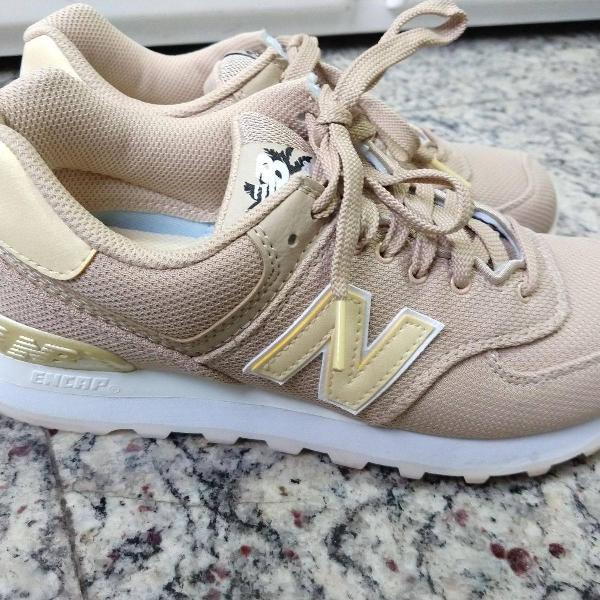 tênis new balance 574, tamanho 37