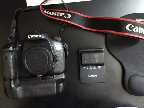 Câmera Canon Eos 7d Grip Duas Baterias E Lente 50 Mm