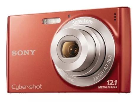 Câmera Digital Sony Cyber-shot Dsc-w510 Vermelha 12.1mp
