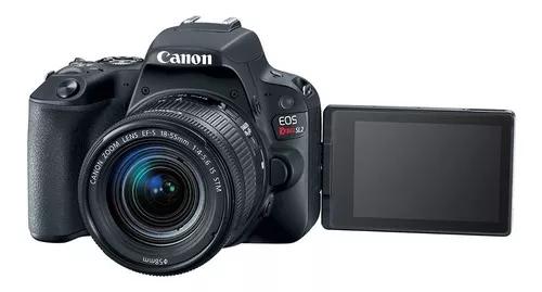 Câmera Profissional Canon Eos Rebel Sl2 32gb18-55 Stm Nf