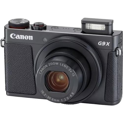 Câmera Profissional Digital Canon Powershot G9x Mk Ii Preto