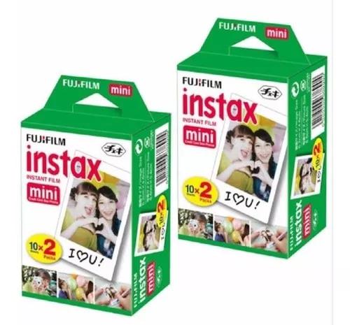 Combo Filme Instax Mini 40 Fotos Instantaneas