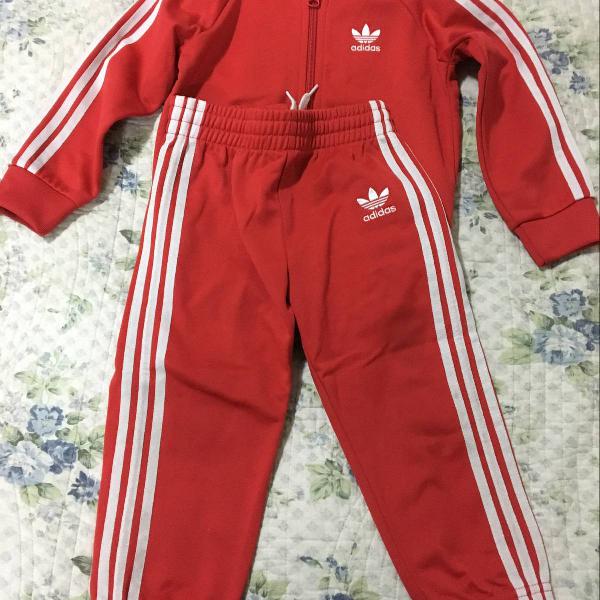 Conjunto Adidas Originals Vermelhão