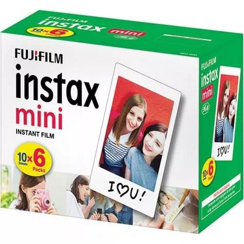 Filme Fujifilm Instax Mini - Pack 60 Unidades