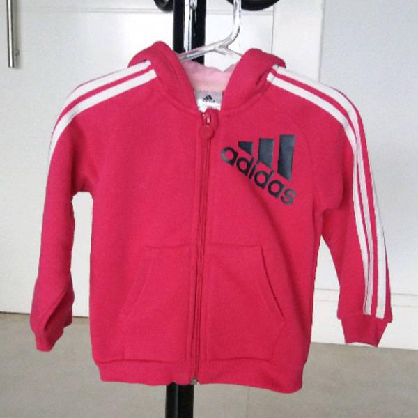 Jaqueta moletom Adidas