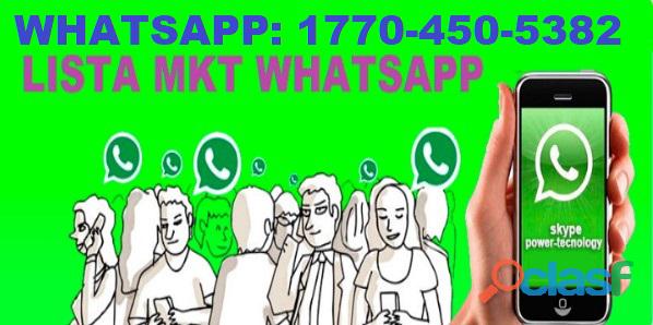 Lista Celulares Whatsapp Marketing 2019