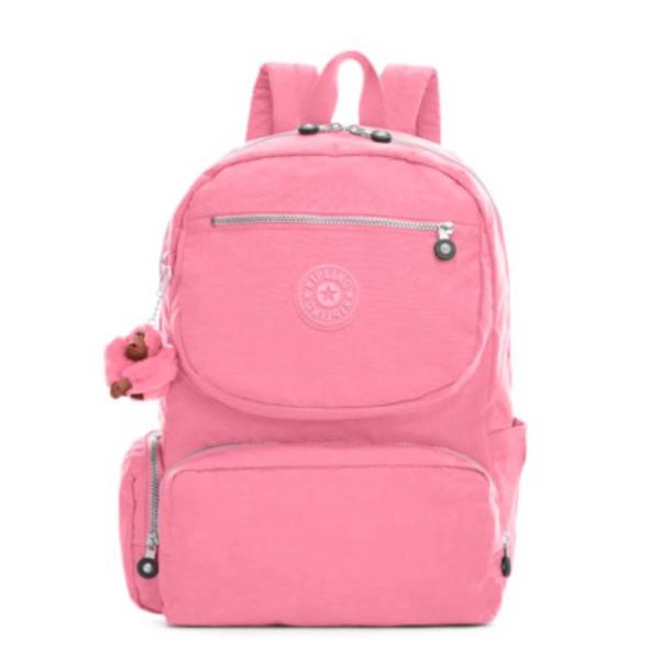 Mochila Escolar Kipling Dawson Large Cor Pink Macaron