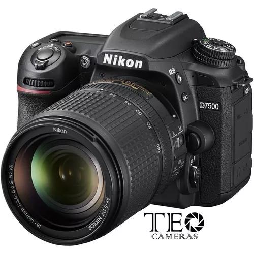 Nikon D7500 + 18-140mm F/3.5-5.6g Ed Vr C/ Recibo