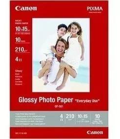 Papel Canon Glossy Photo Paper Gp-501 10x15cm 50 Folhas'