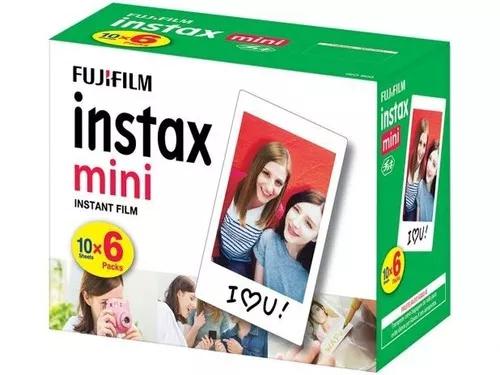 Papel Filme Fujifilm Instax Mini 60 Fotos 5,4 X 8,6