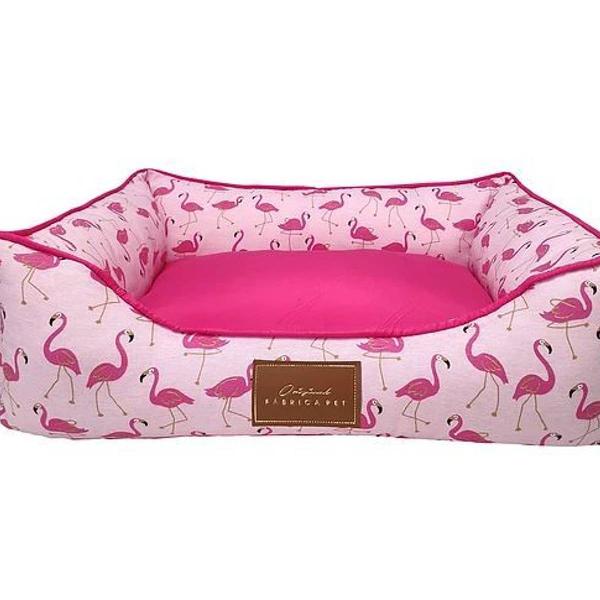 cama flamingo modelo exclusivo para cães e gatos