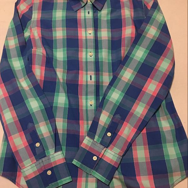 camisa tommy hilfinger xadrez