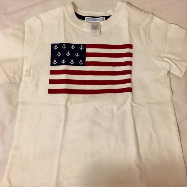 camiseta bandeira americana
