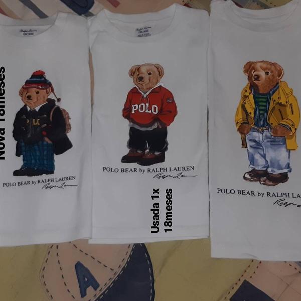 camisetas ralph lauren bear baby