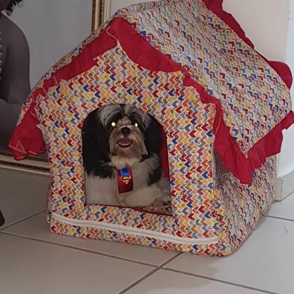 casa de cachorro confortável