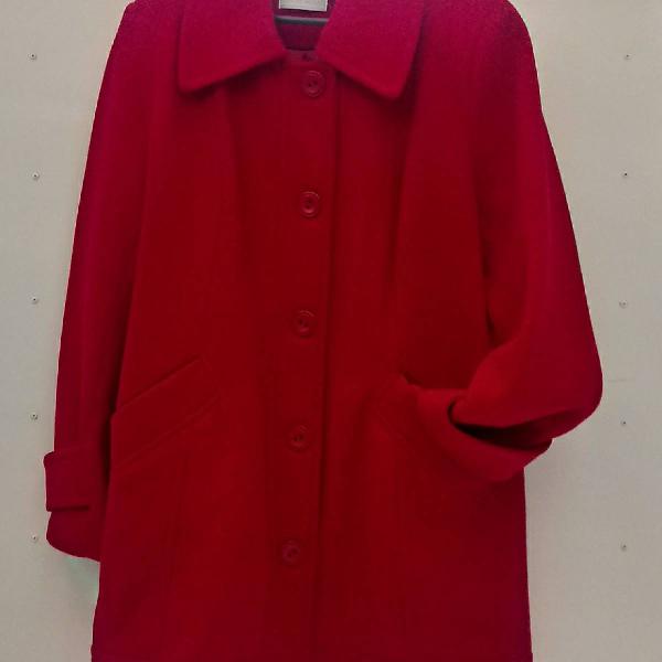 casaco de lã vermelho lindooooi