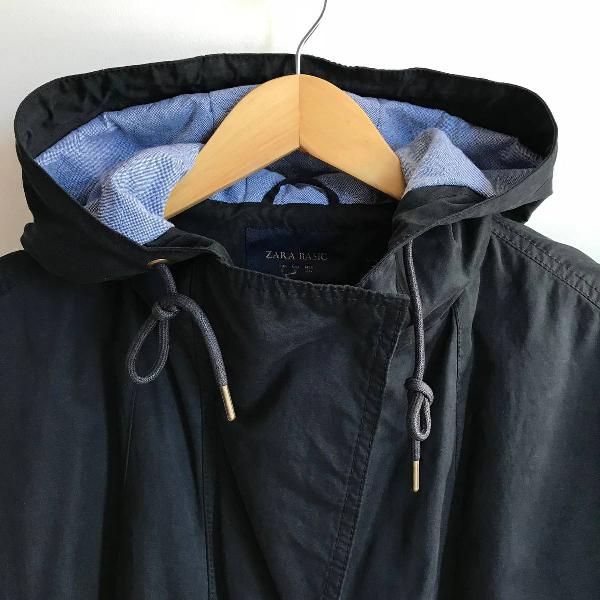 casaco parka zara