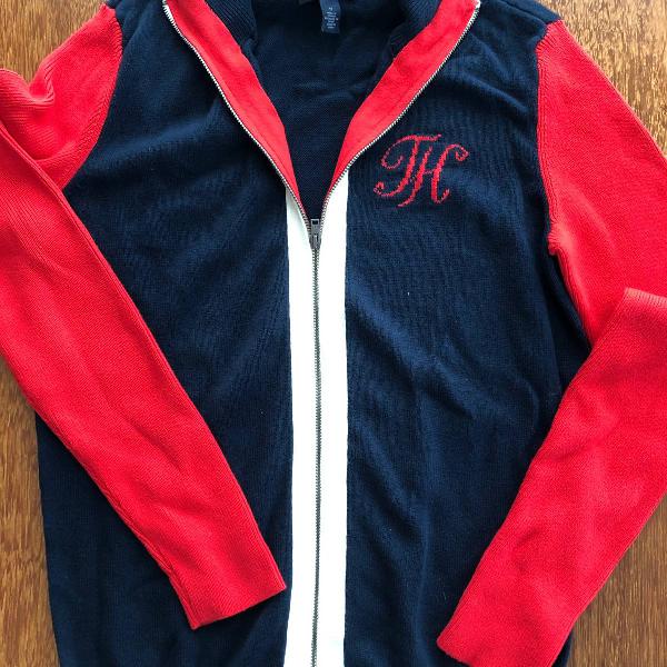 casaco tommy hilfiger novo com zíper