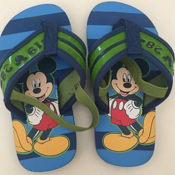 chinelo do mickey