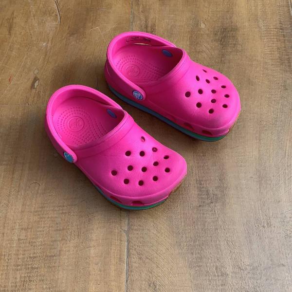 crocs pink tam 6/7