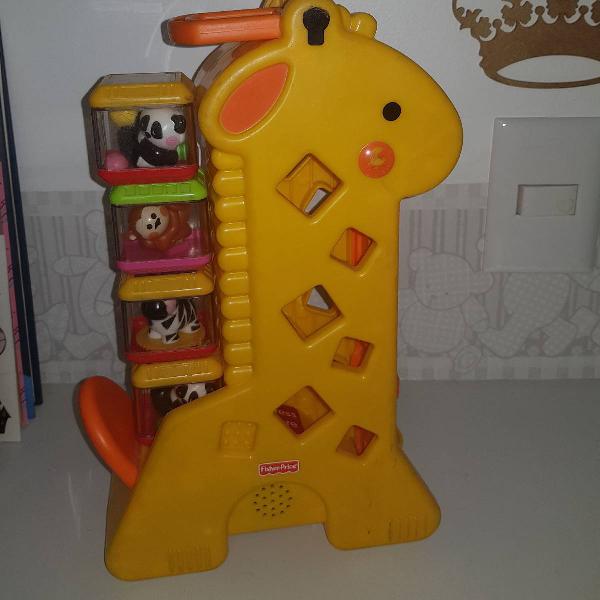girafa peek-a-blocks fischer price