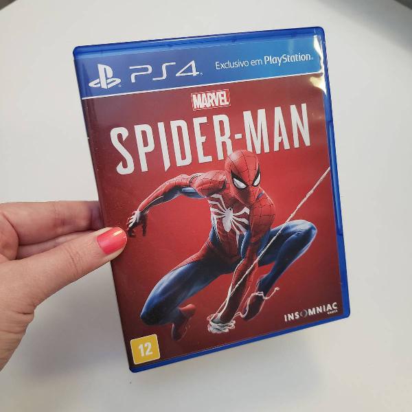 jogo spiderman ps4 - homem aranha mídia física