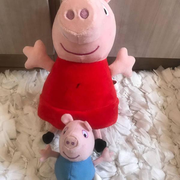 peppa pig e george