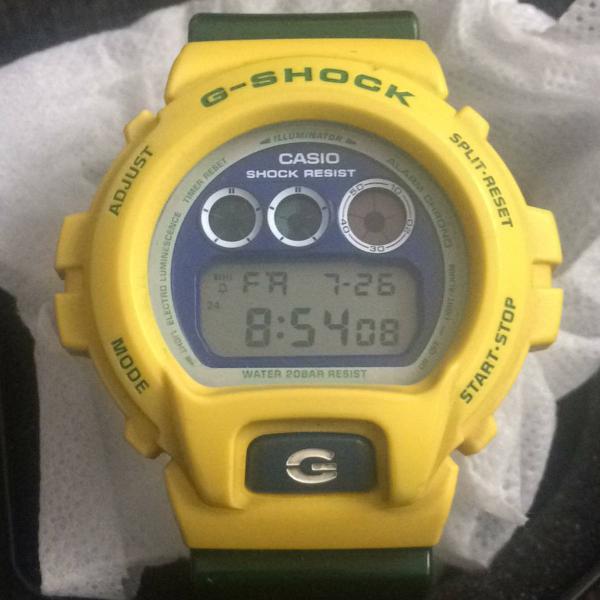 relógio casio g-shock série Brasil