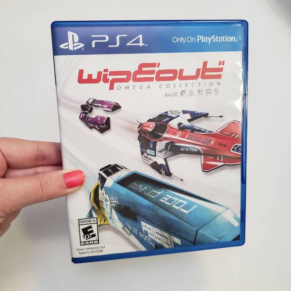 wipeout omega collection ps4 mídia física