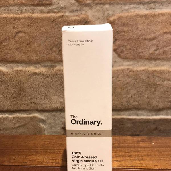 100% cold-pressed virgin marula oil (the ordinary)